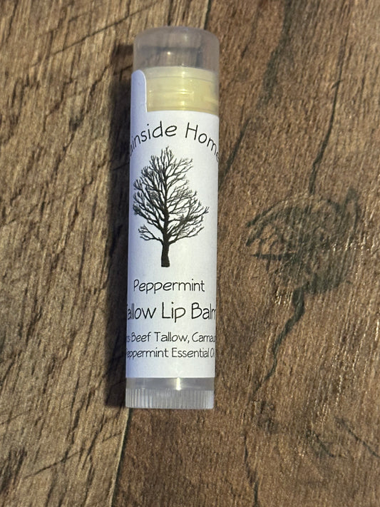 Peppermint Tallow Lip Balm